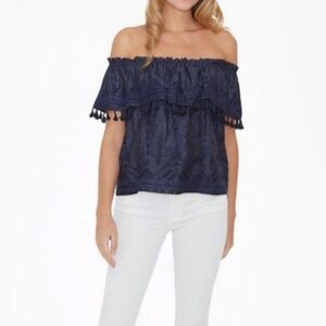 PARKER Off-Shoulder Top Size XS